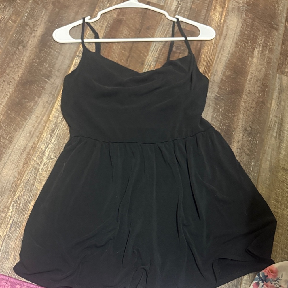 American Eagle Outfitters Black Top with Label